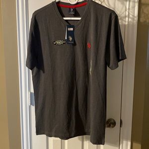 Gray T-shirt, US Polo brand, new with tag, size M for Men